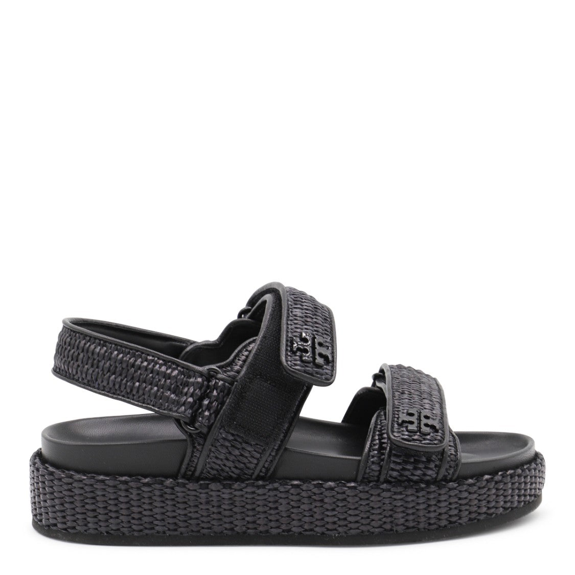 Tory Burch Black Leather Flats