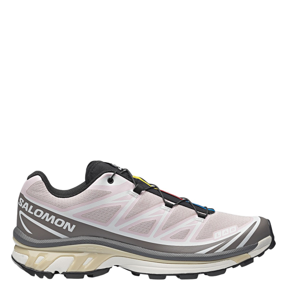 Salomon Breathable Mesh Xt-6 Sneakers With Traction Outsole