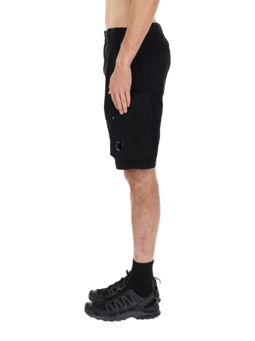 C.P. Company Neutral Regular Fit Cargo Flap Shorts