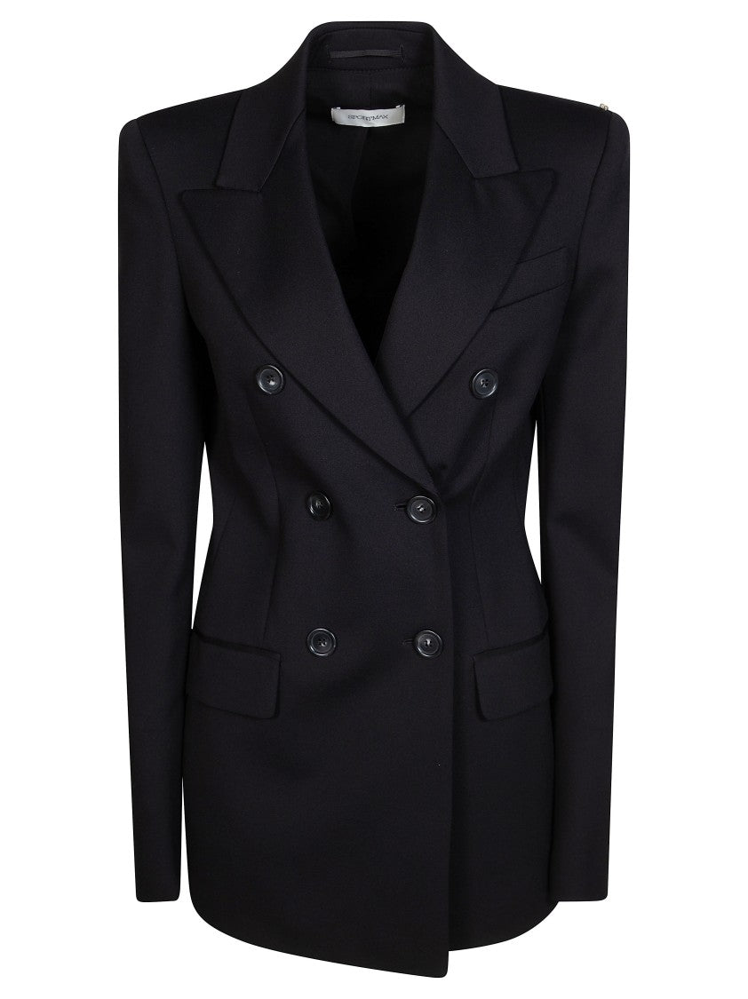 Sportmax Arco Structured Double Breasted Blazer