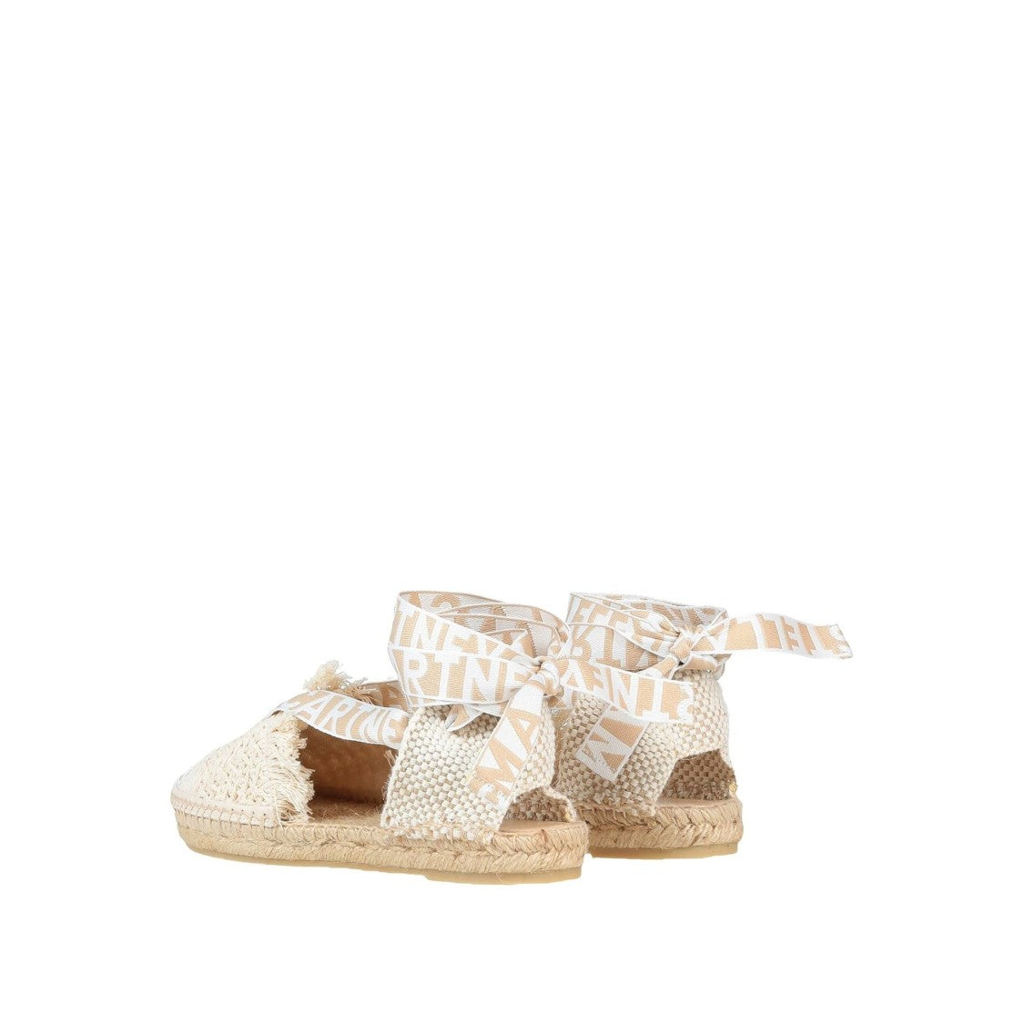 Stella Mccartney Logo Canvas Espadrilles