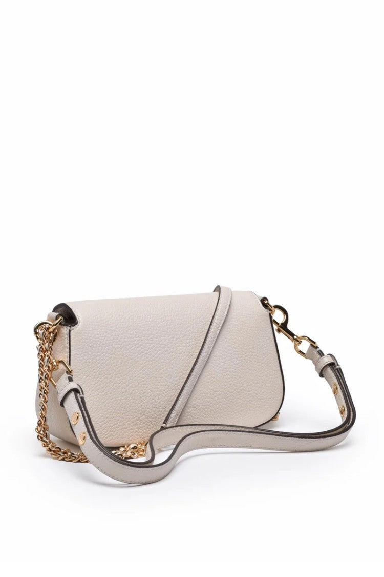Tory Burch Britten Convertible Shoulder Bag - White