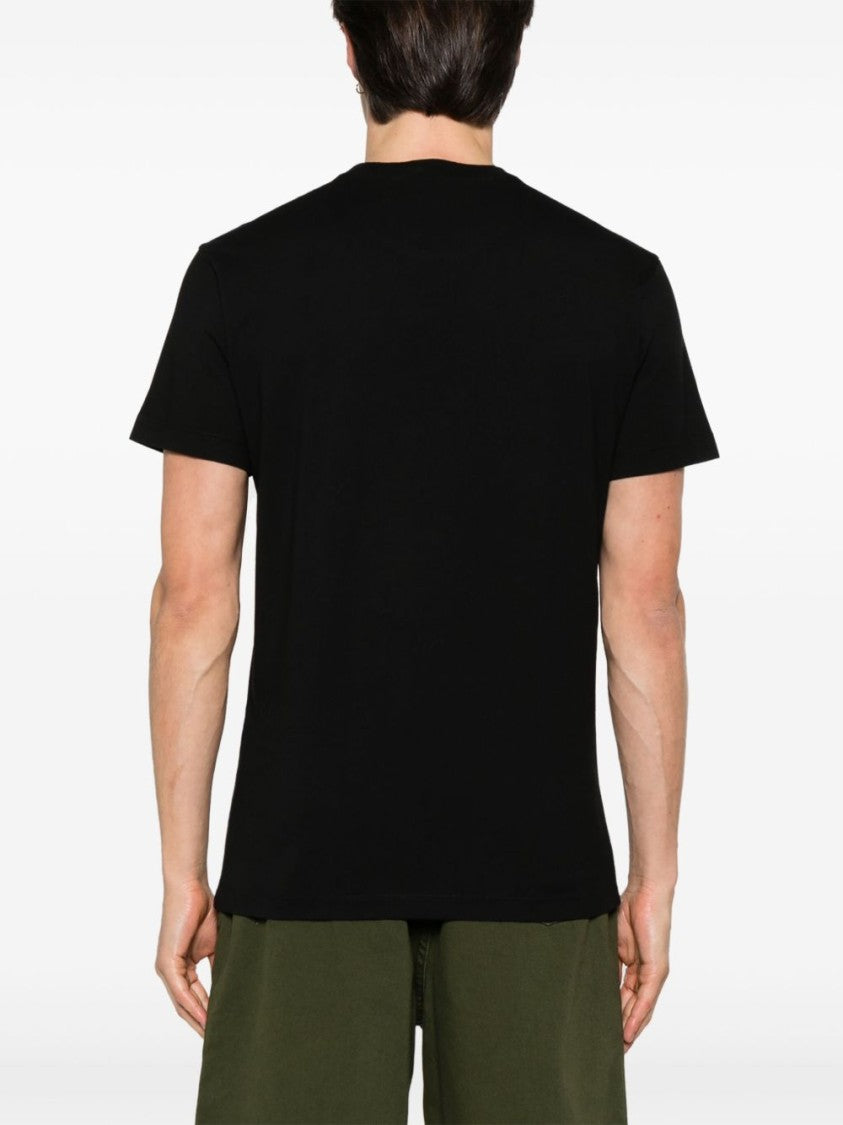 Dsquared2 Classic Black T-Shirt With Round Neck