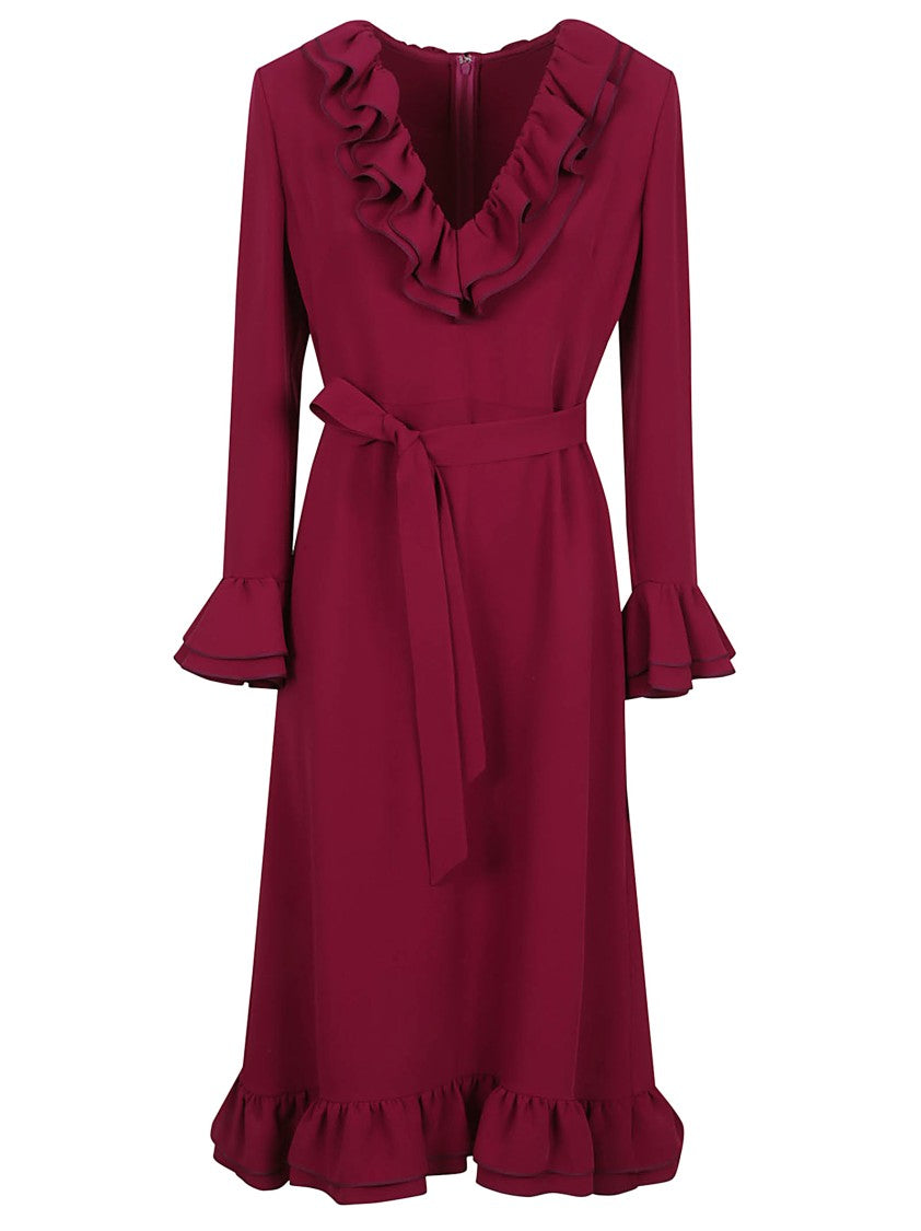 Valentino Crepe Coture Dress