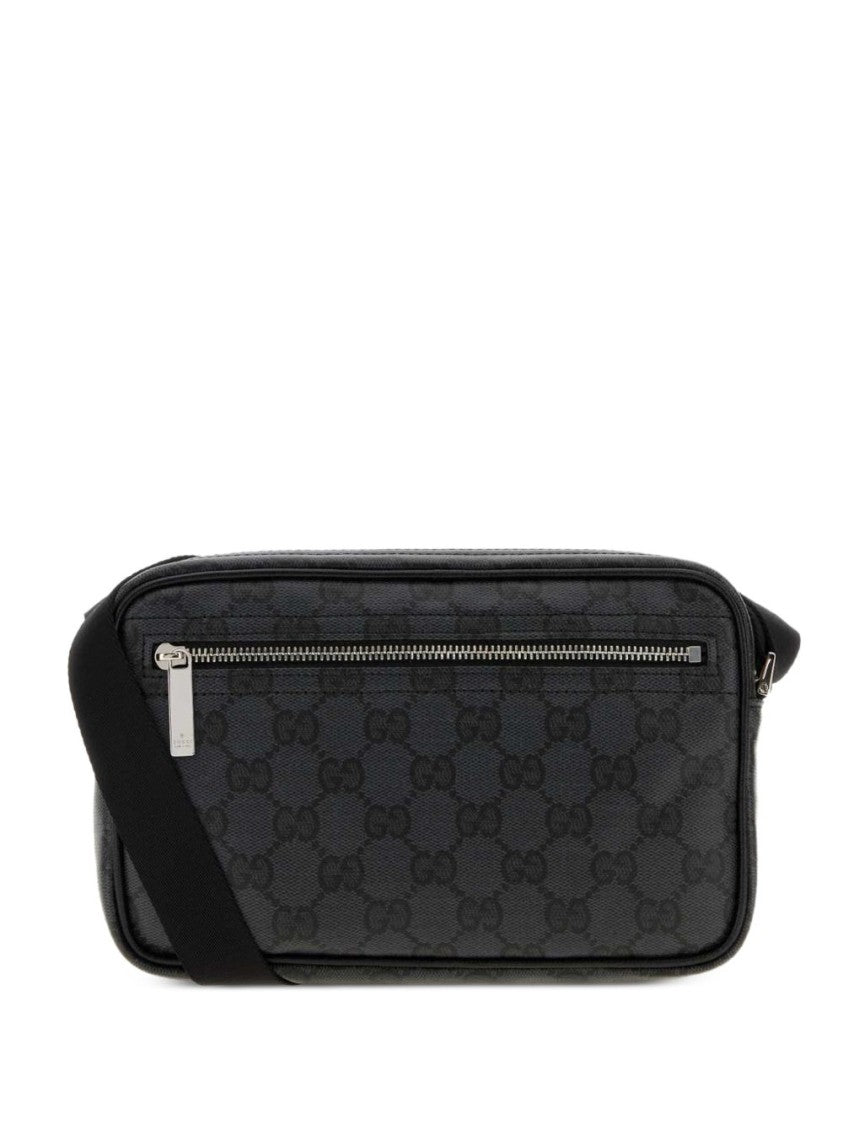 Gucci Rectangular Crossbody Bag With Subtle Monogram Design