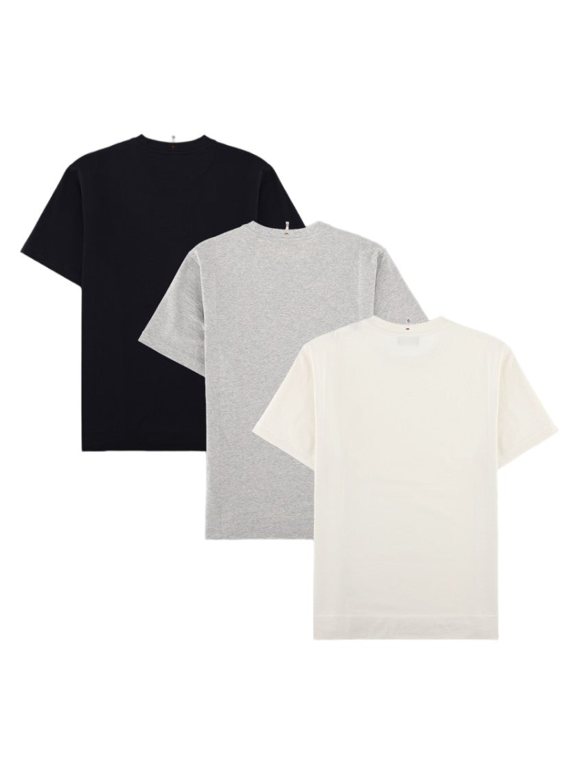 Moncler Grenoble Multicolor Short-Sleeve Cotton T-Shirt Set