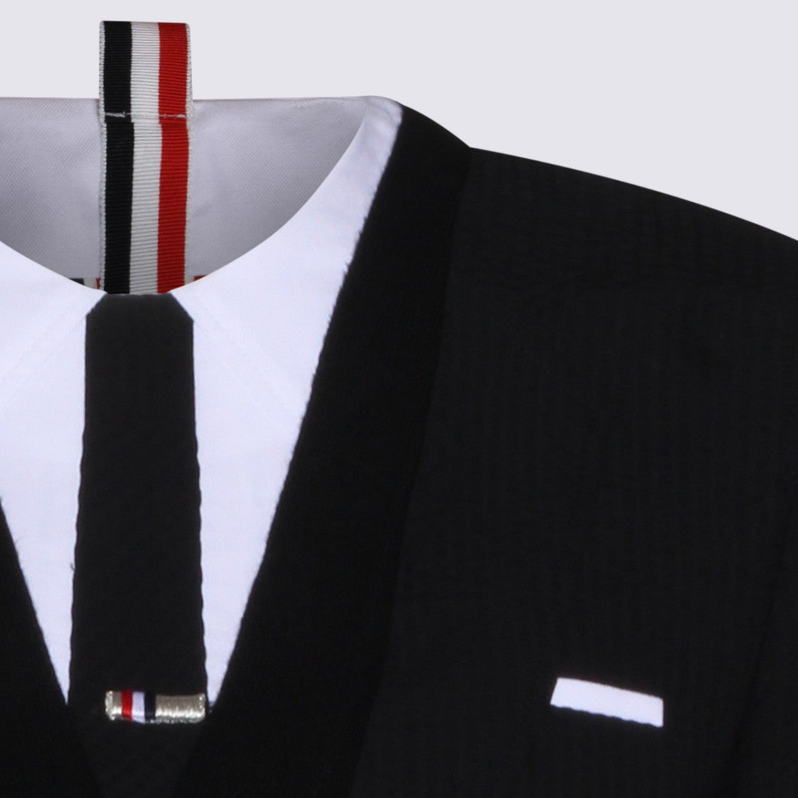 Thom Browne Tailored Black Mini Dress