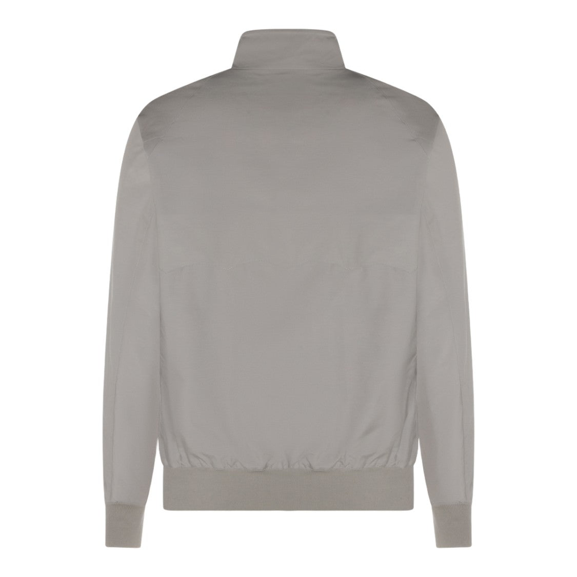 Baracuta Light Grey Jacket With High Collar