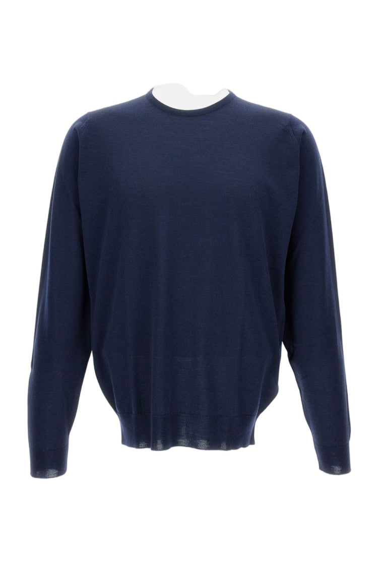 John Smedley Merino Wool Crewneck Sweater