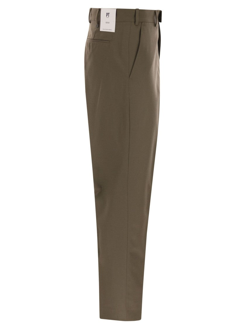 Pt Torino Rebel - Virgin Wool Chino Trousers