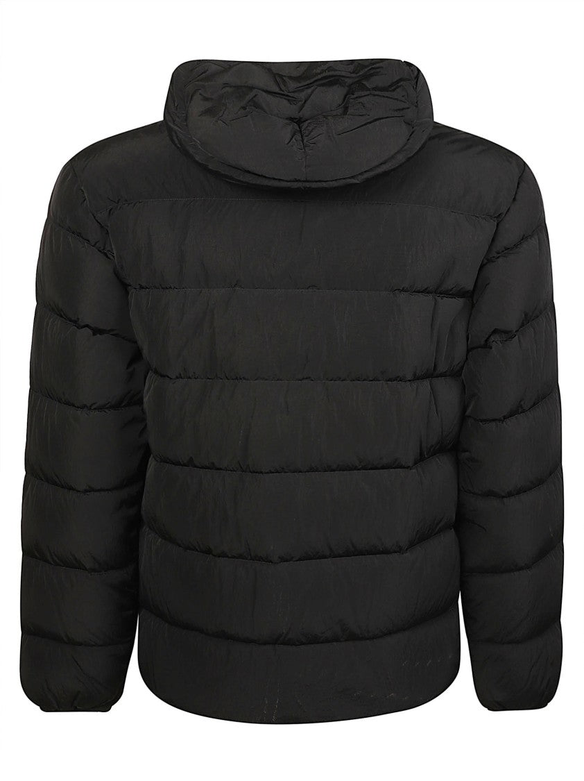 C.P. Company Chrome-R Goggle Padded Black Down Jacket