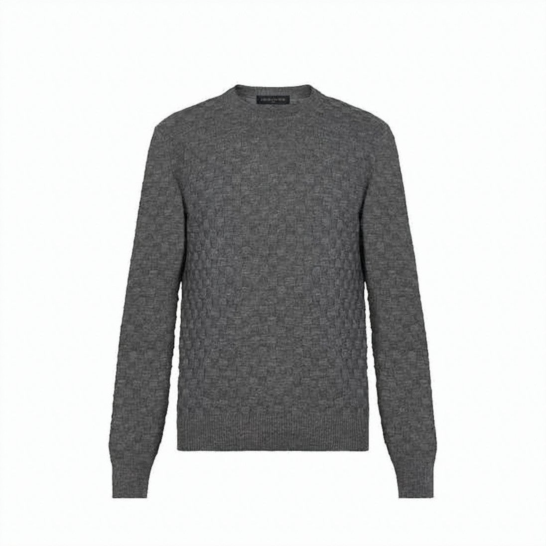 C.P. Company Textured Knit Grey Sweater