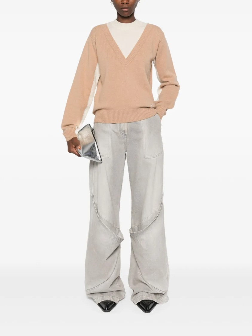 Paco Rabanne Classic Round Neck Timeless Silhouette Pullover