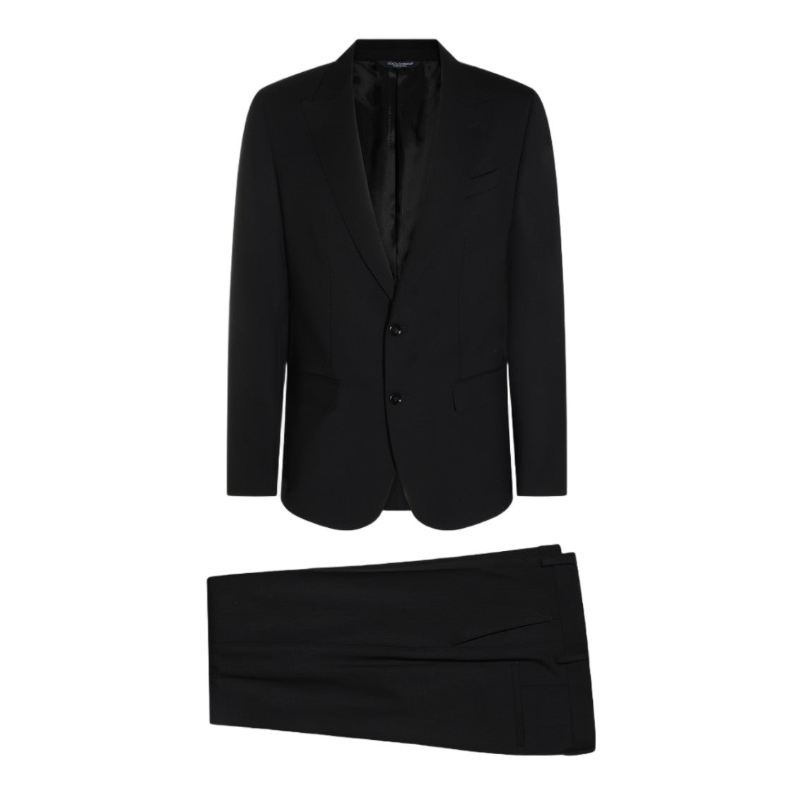 Dolce & Gabbana Tailored Notch Lapels Flap Pockets Suit