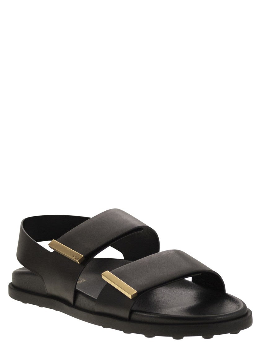 Tod's Sandal With Two Leather Straps