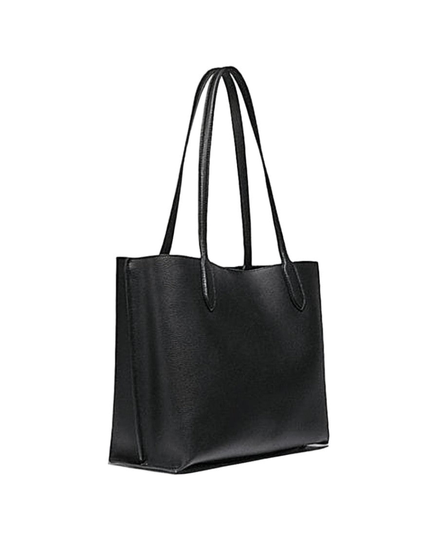 Coach Structured Pebbled Leather Tote Bag