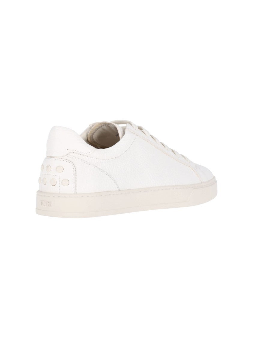 Tod's Calf Leather Low-Top Sneakers