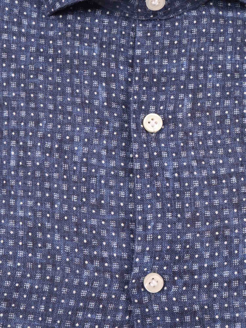 Sonrisa Polka Dot Pattern Casual Shirt