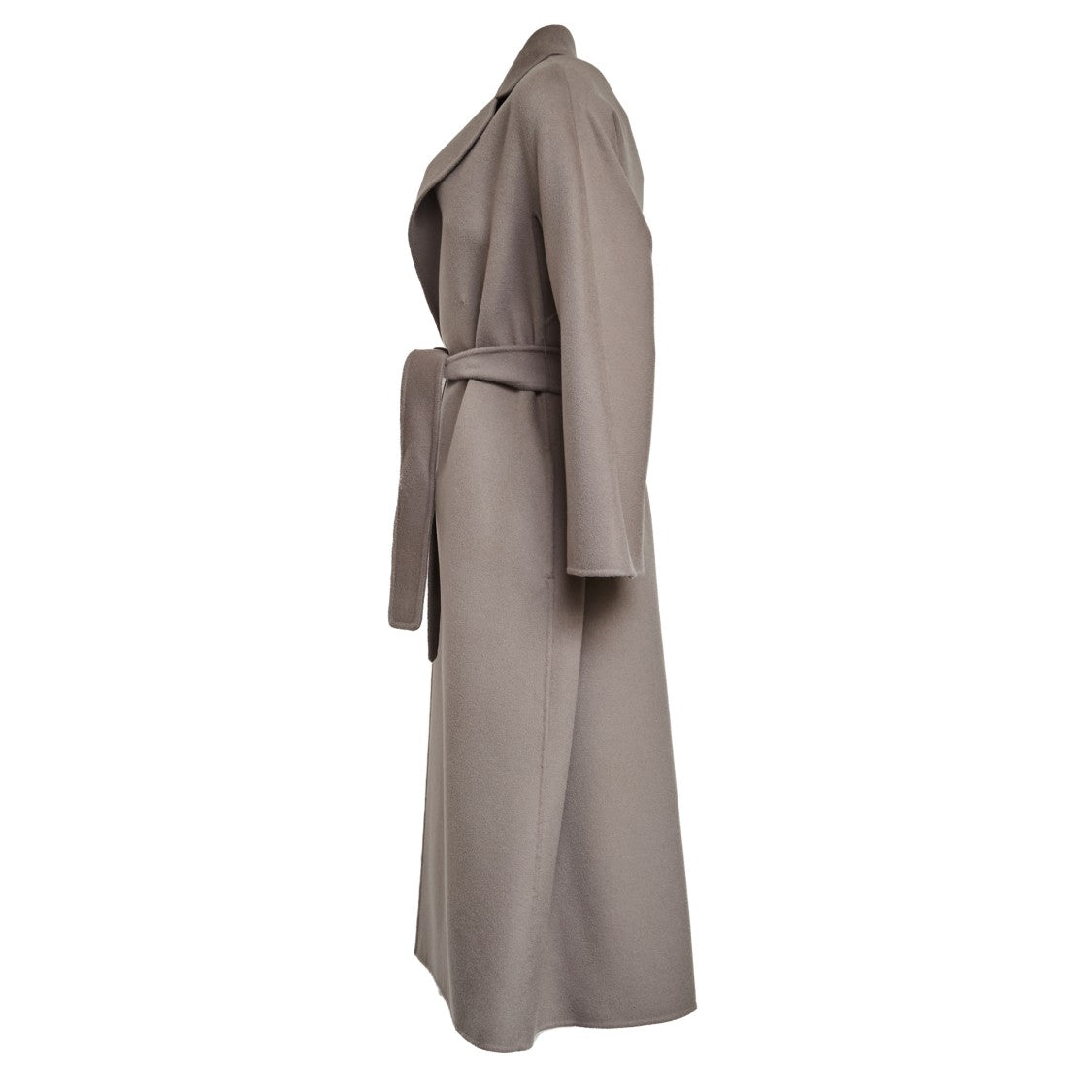 Max Mara Double-Faced Wool Coat With Notch Lapel