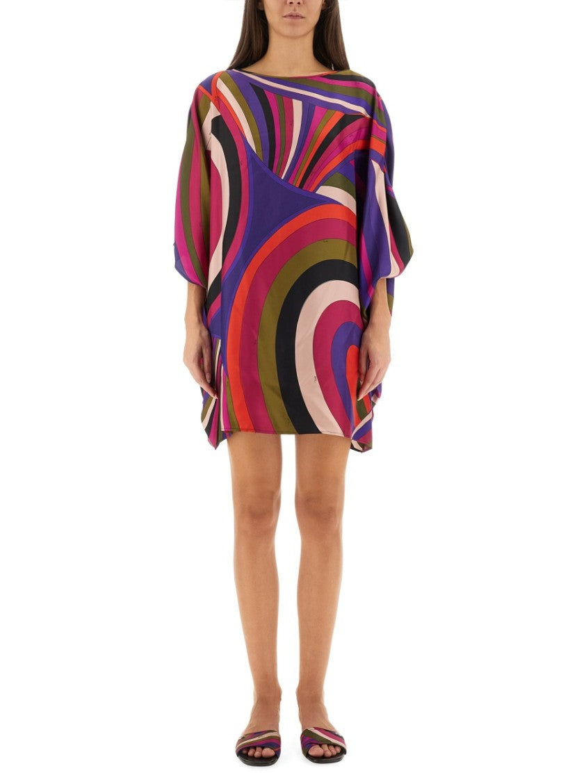 Pucci Iris Print Mini Dress