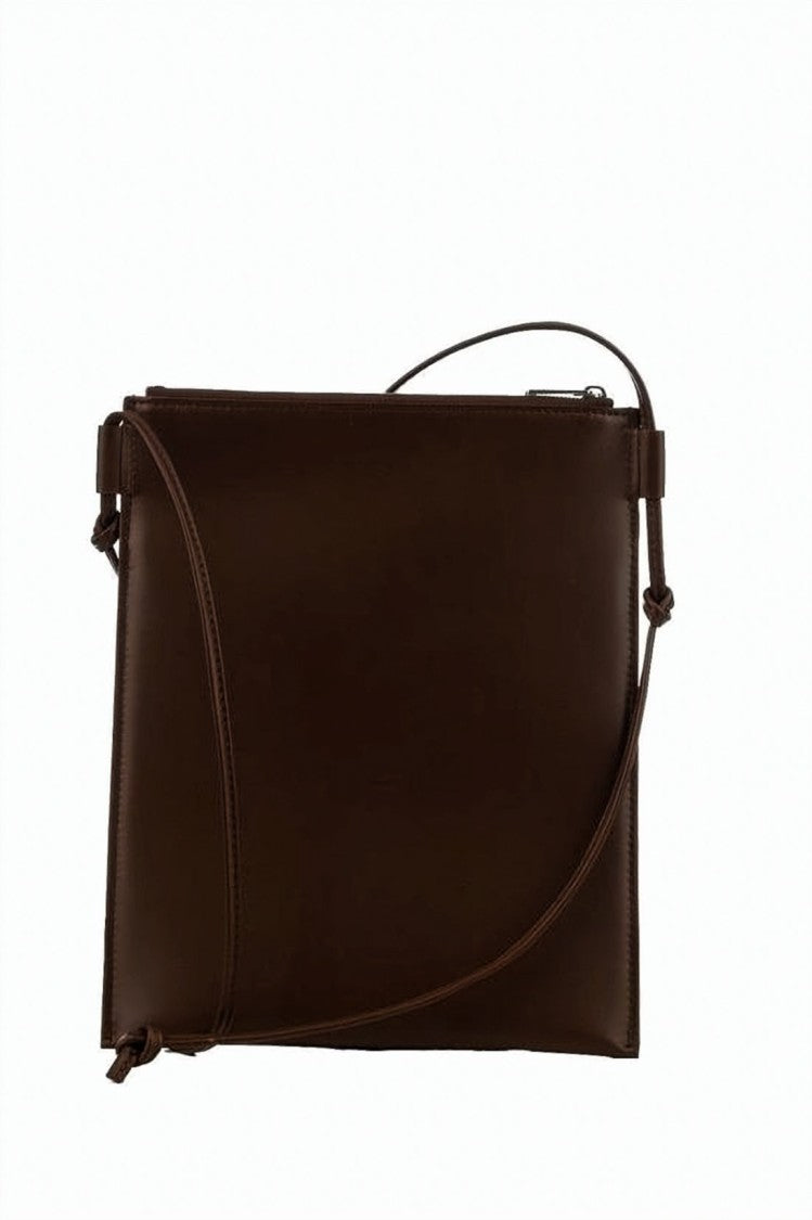 Celine Rectangular Calf Leather Pouch With Adjustable Strap