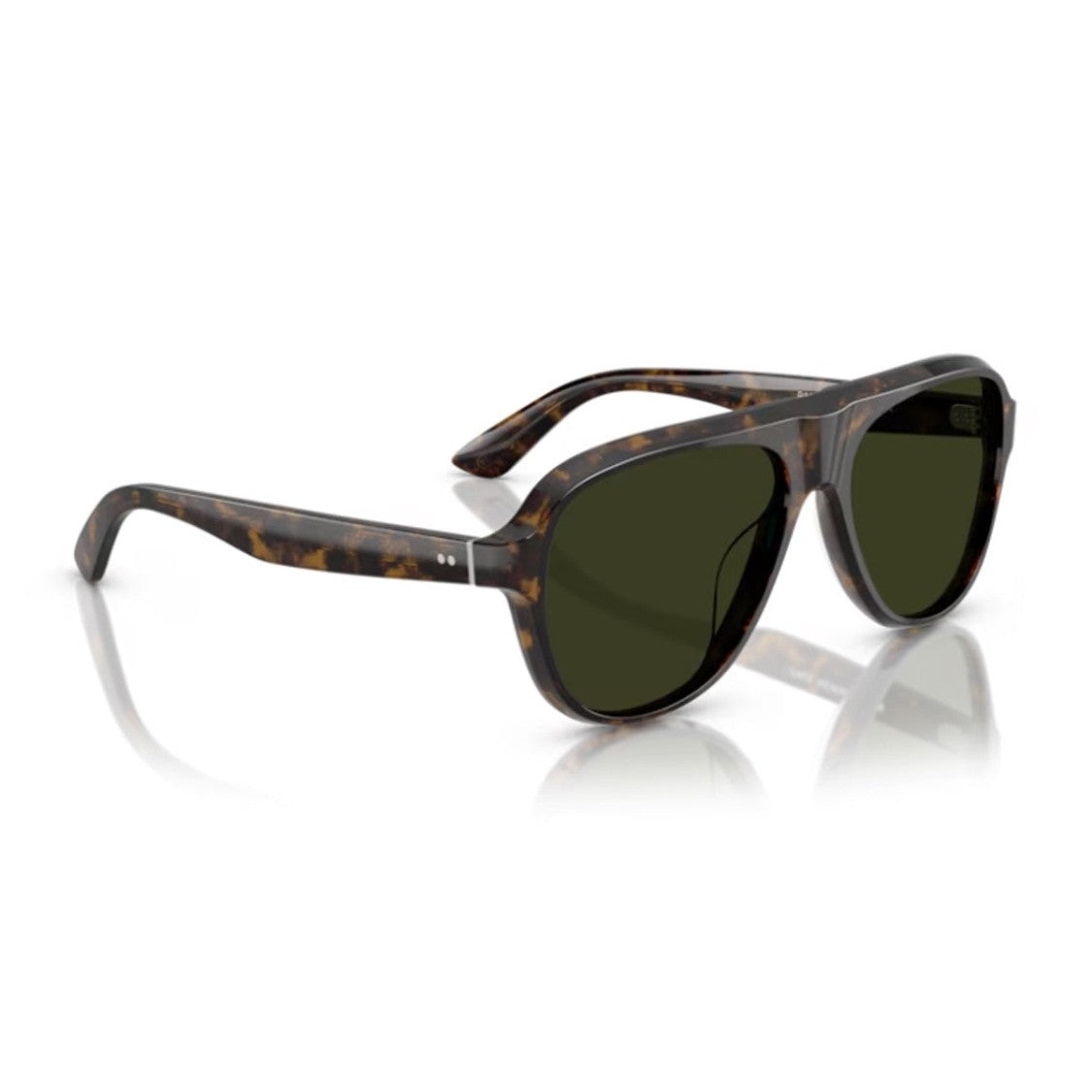 Oliver Peoples Havana Paul Newman Acetate Oversized Aviator Sunglasses