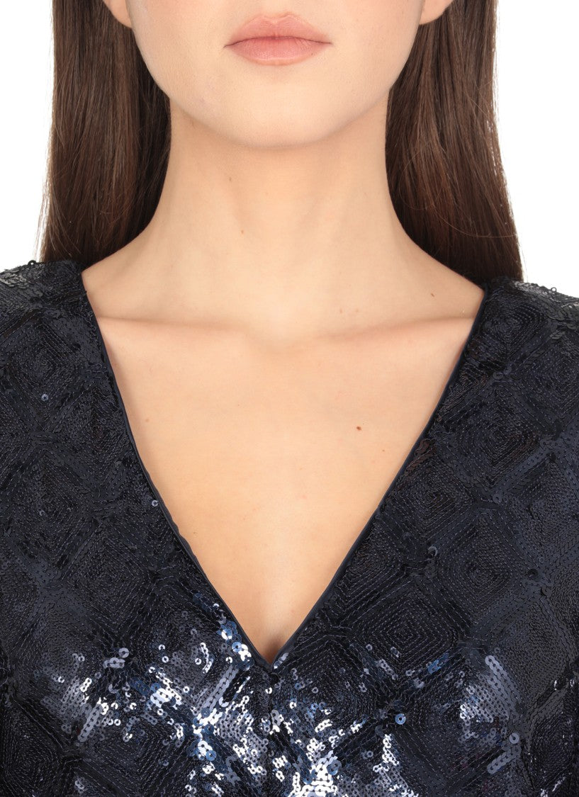 Rotate Flowy Mini Dress