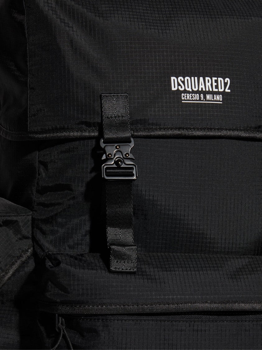 Dsquared2 Ceresio 9 Logo Ripstop Maxi Backpack