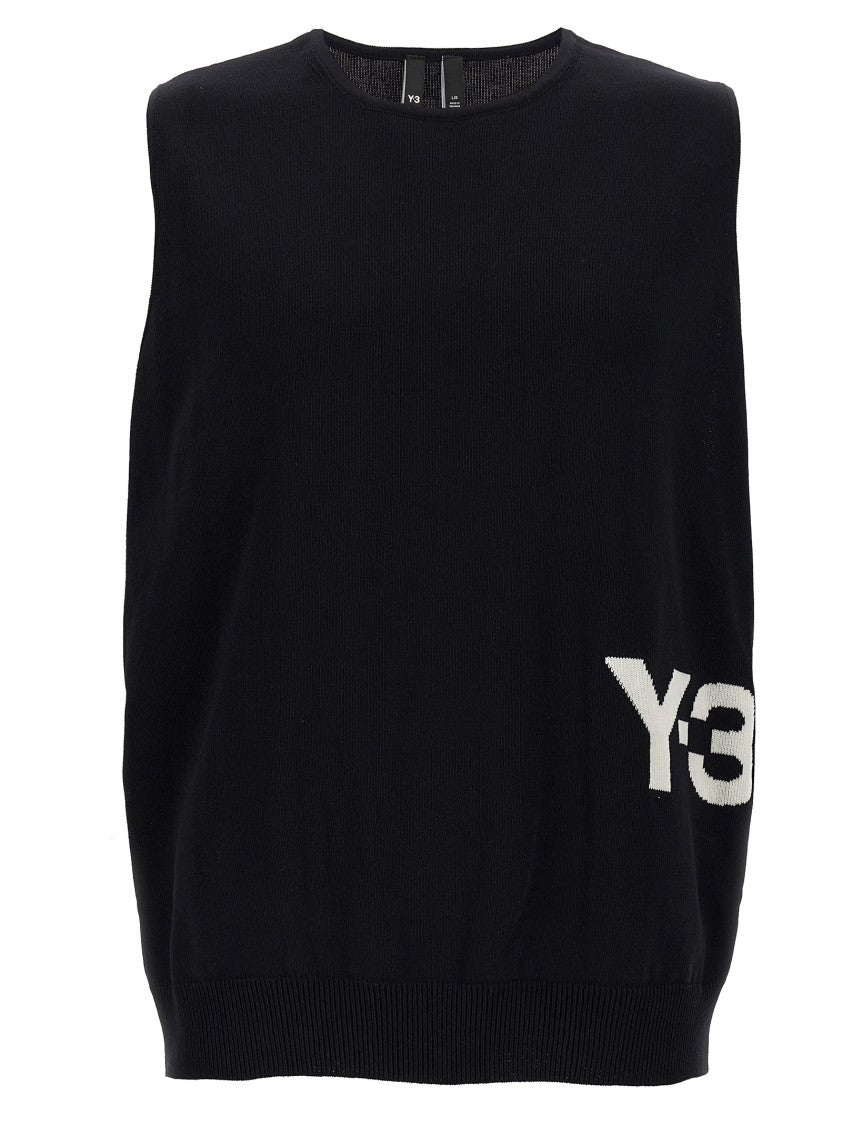 Y-3 Jacquard Logo Vest