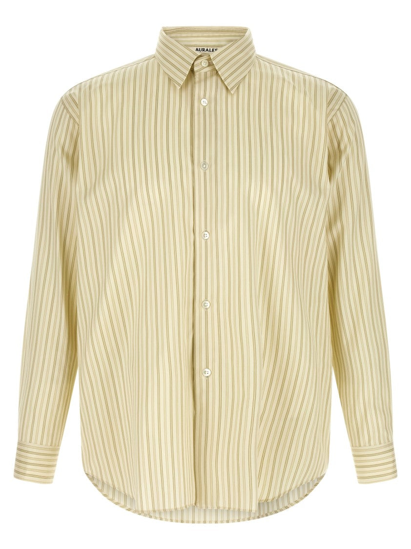 Auralee Cotton And Silk Shirt