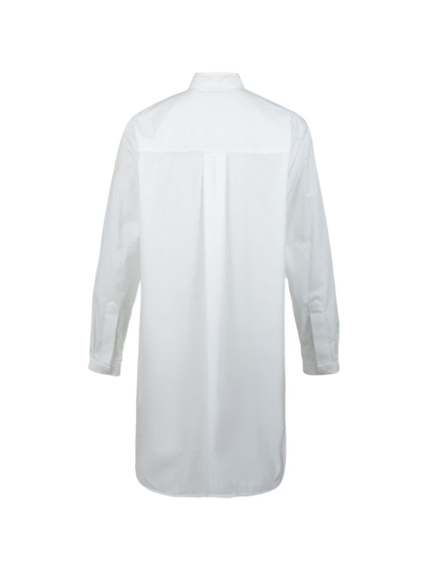 Moncler Perforated Stand Collar Handles Shirt