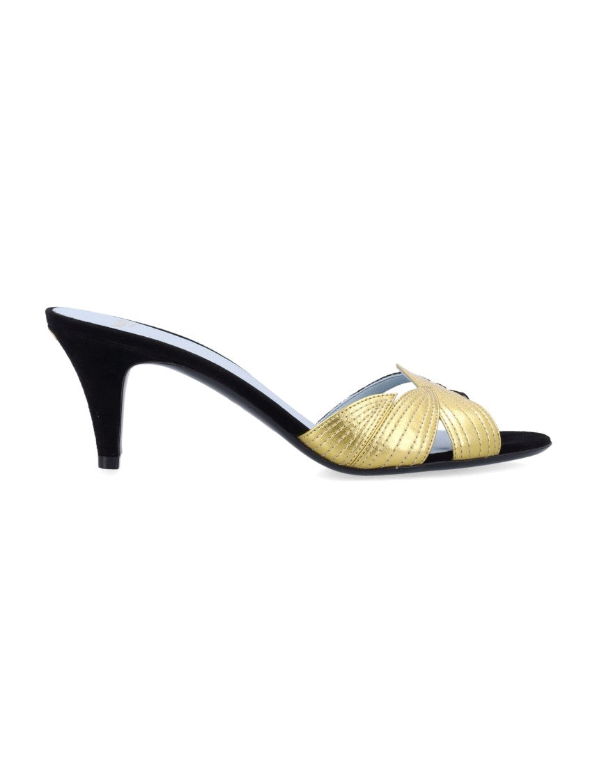 Valentino Garavani Foliefoliage Slide Sandal