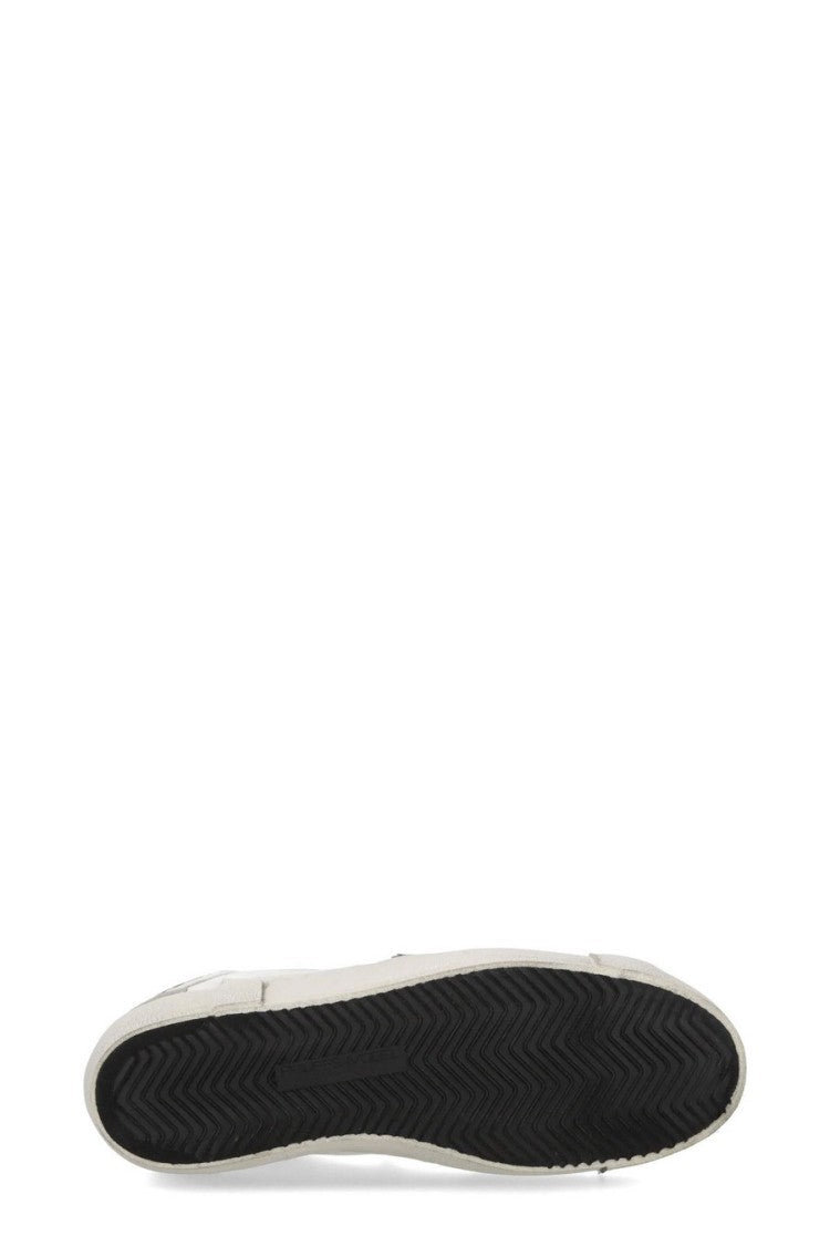 Philippe Model White Low-Top Leather Sneakers
