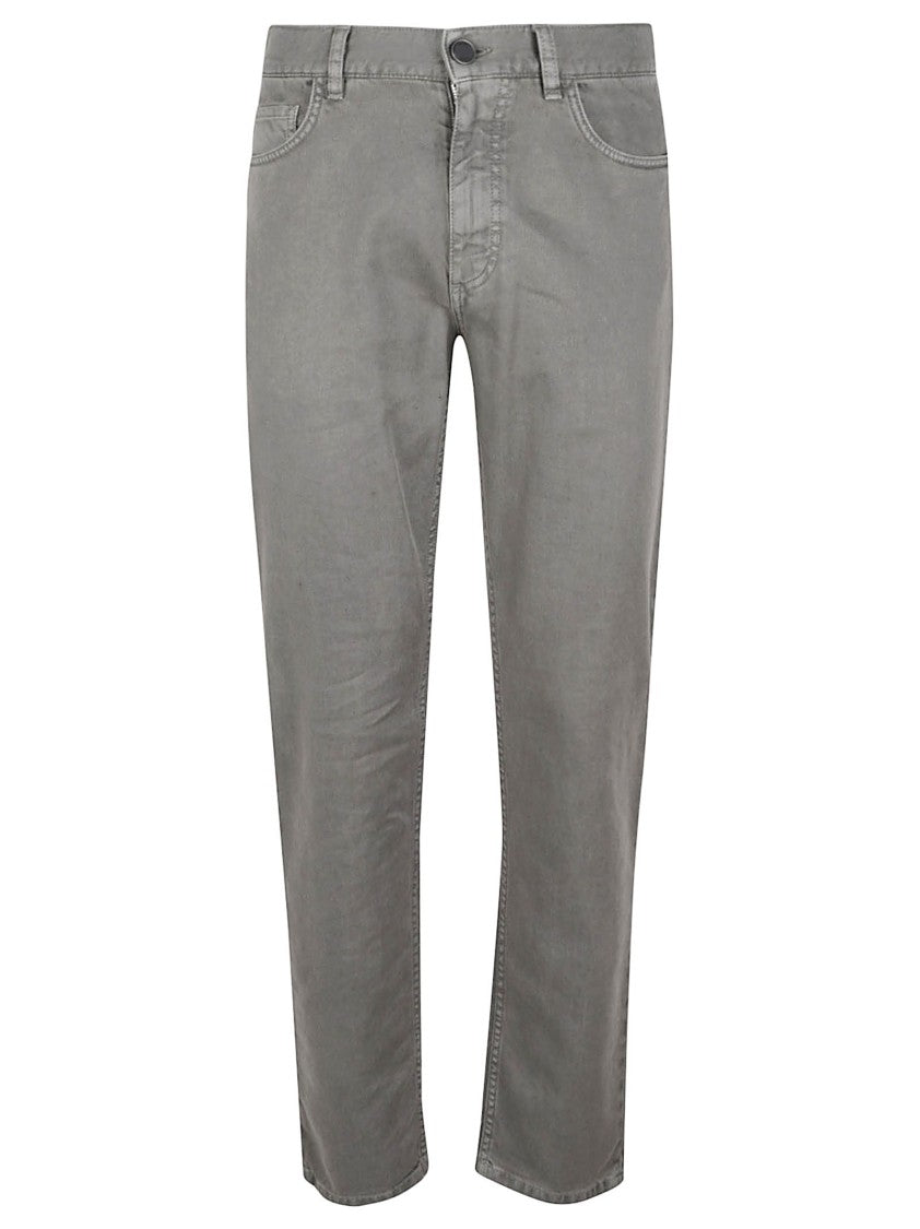 Zegna Straight-Leg Jeans With Classic Five-Pocket Design