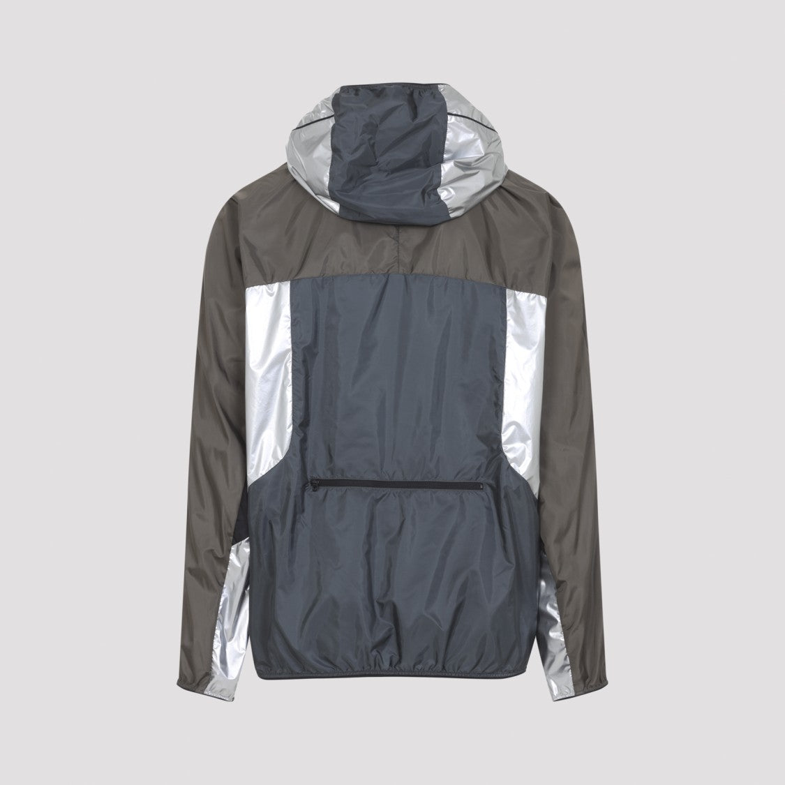 Moncler Color-Block Metallic Finish Jacket