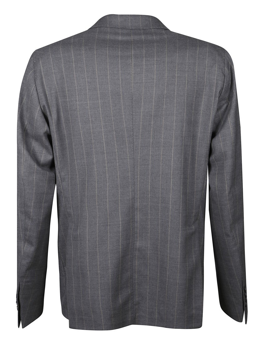 Tagliatore Montecarlo Pinstripe Double-Breasted Suits