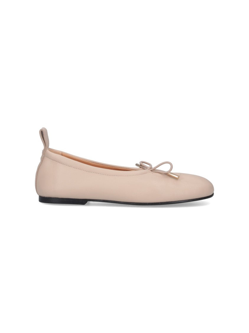 Alohas Pink Rosalind Goat Leather Flats
