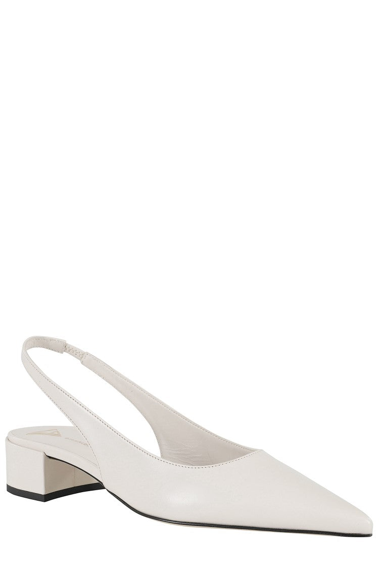 Giampaolo Viozzi Pointed Toe Slingback Shoes