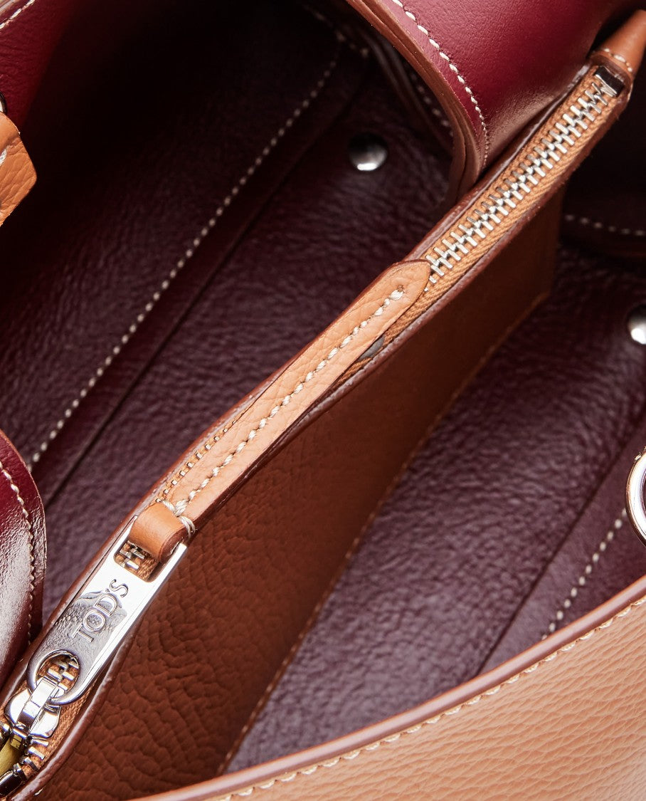 Tod's Mini Leather Shopping Bag