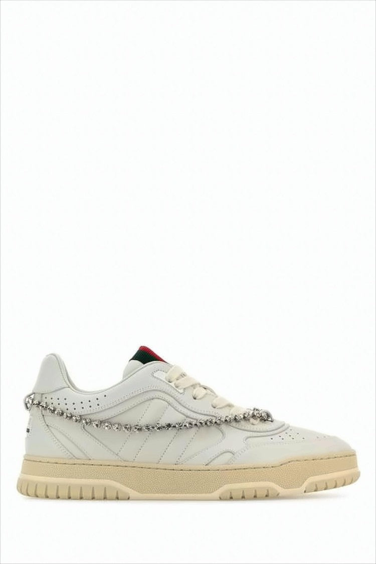Gucci Low-Top Sneakers With Leather