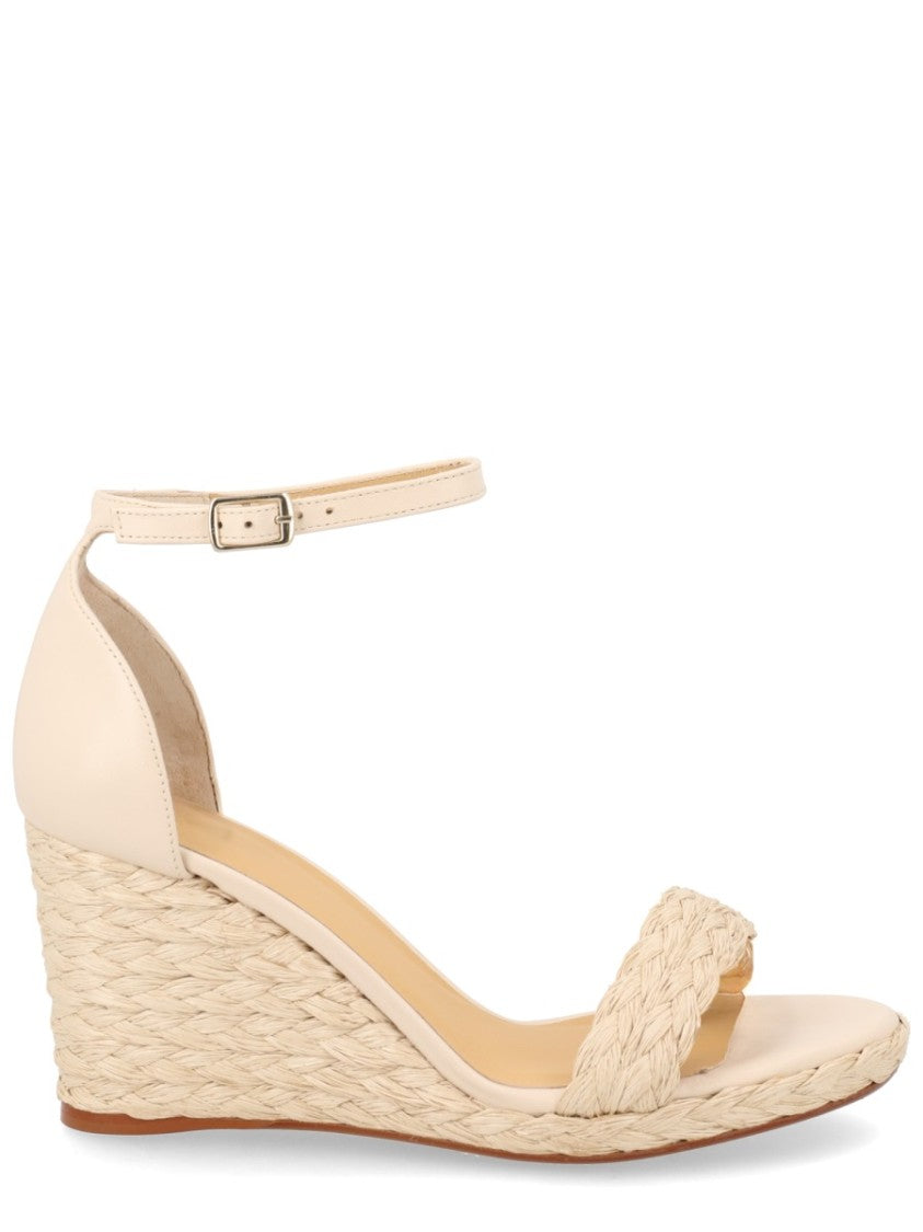 Castaner Woven Raffia Braided Wedge Sandals