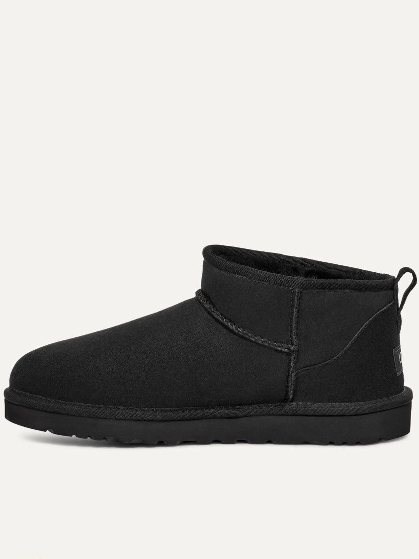 Ugg Classic Ultra Mini Black Slip On