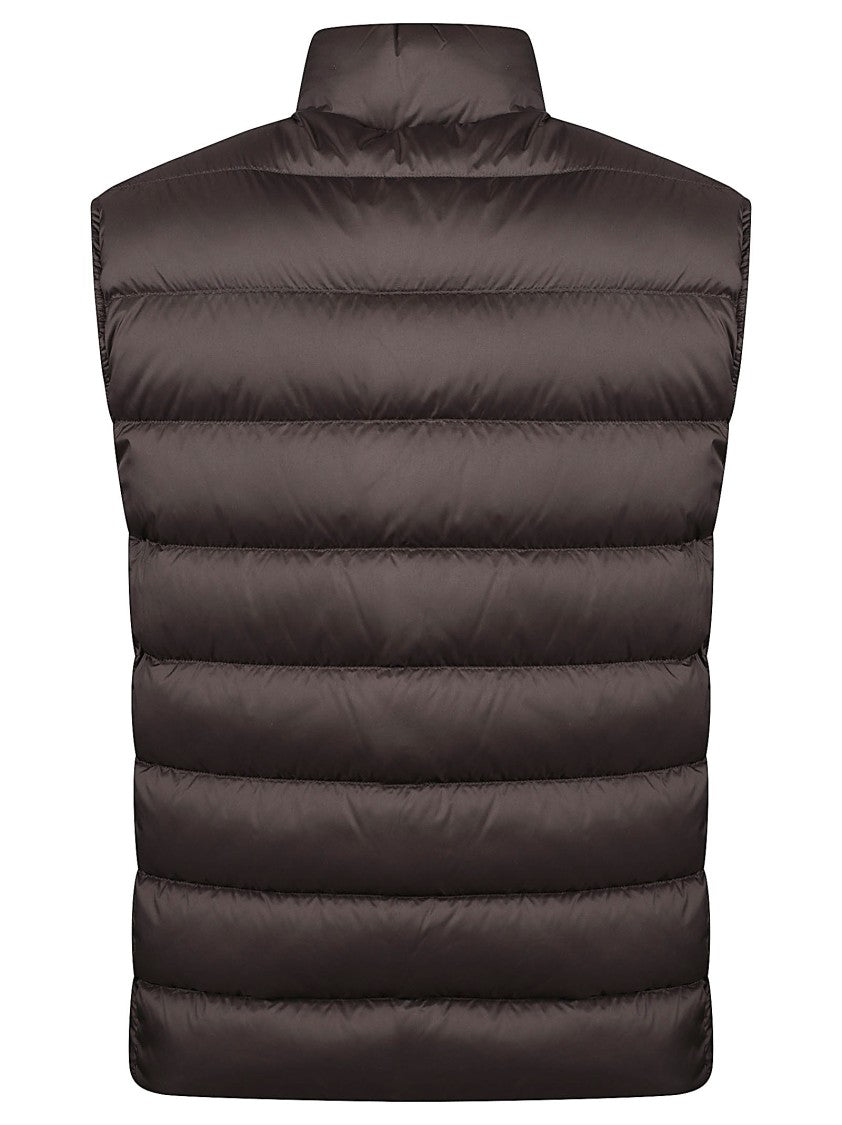 Add Brown Cocoon Quilted Nylon Down Vest