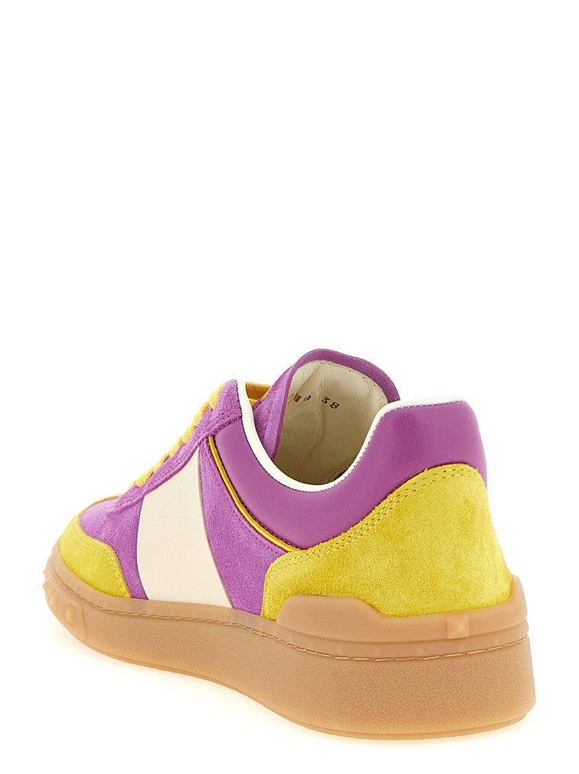 Valentino Garavani 'Upvillage' Sneakers In Crust And Napped