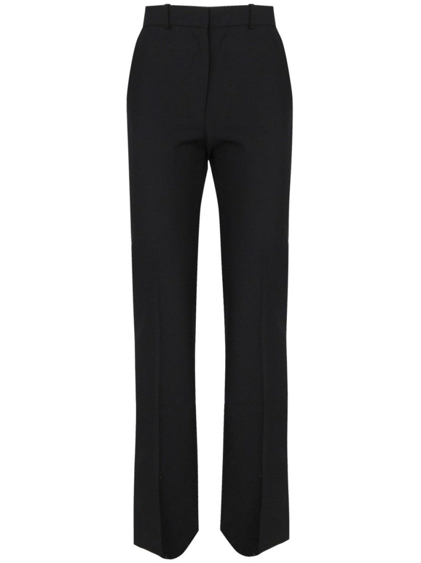 Coperni Black High Waisted Tailored Cotton Trousers