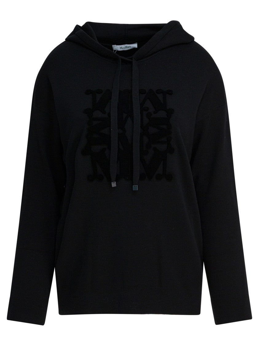 Max Mara Virgin Wool Hooded Sweater