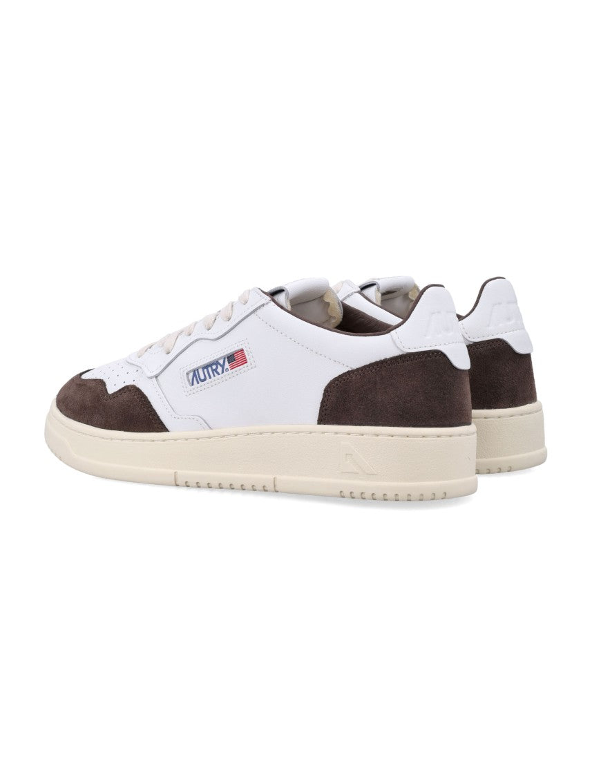 Autry Low-Top Sneakers In Smooth White Leather