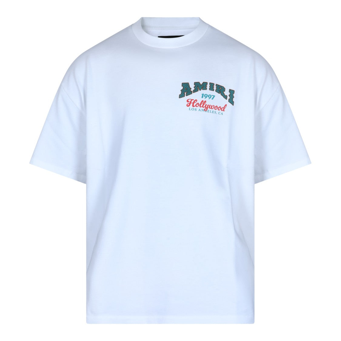 Amiri White Relaxed Graphic Short-Sleeve T-Shirt