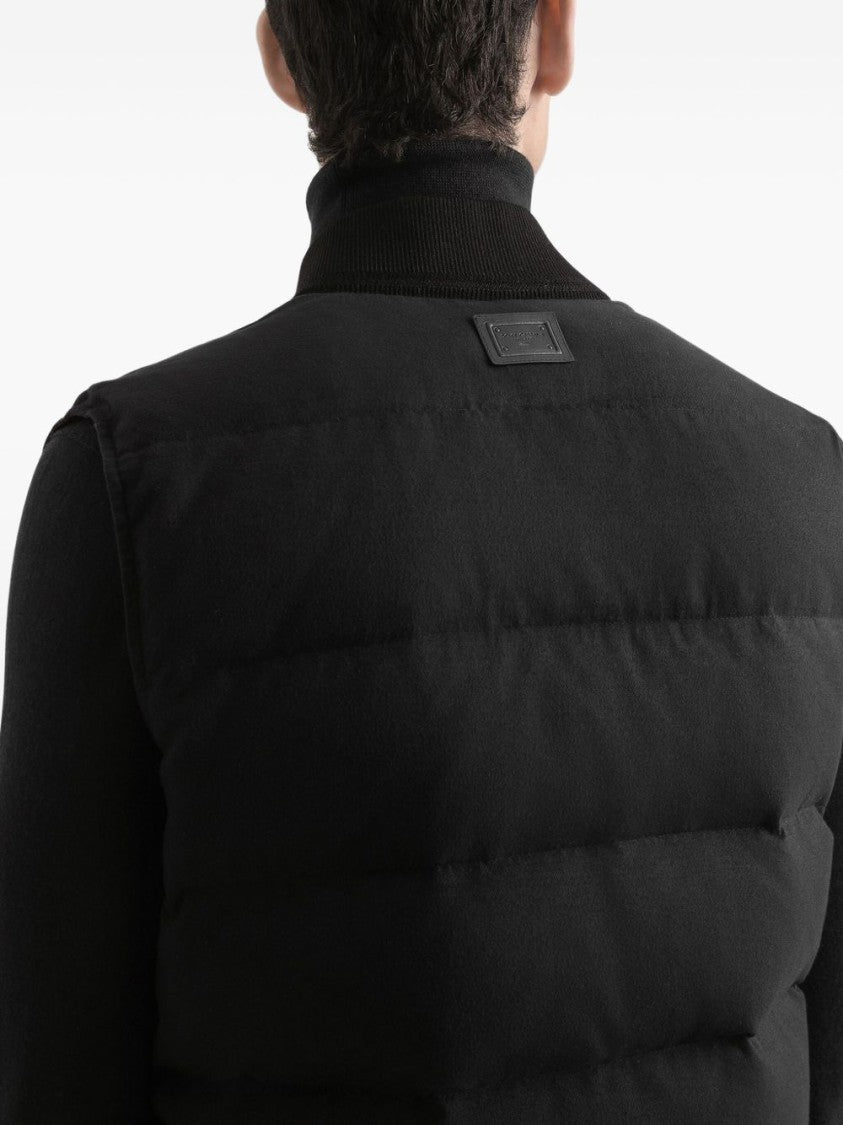Dolce & Gabbana Quilted Reversible Padded Gilet