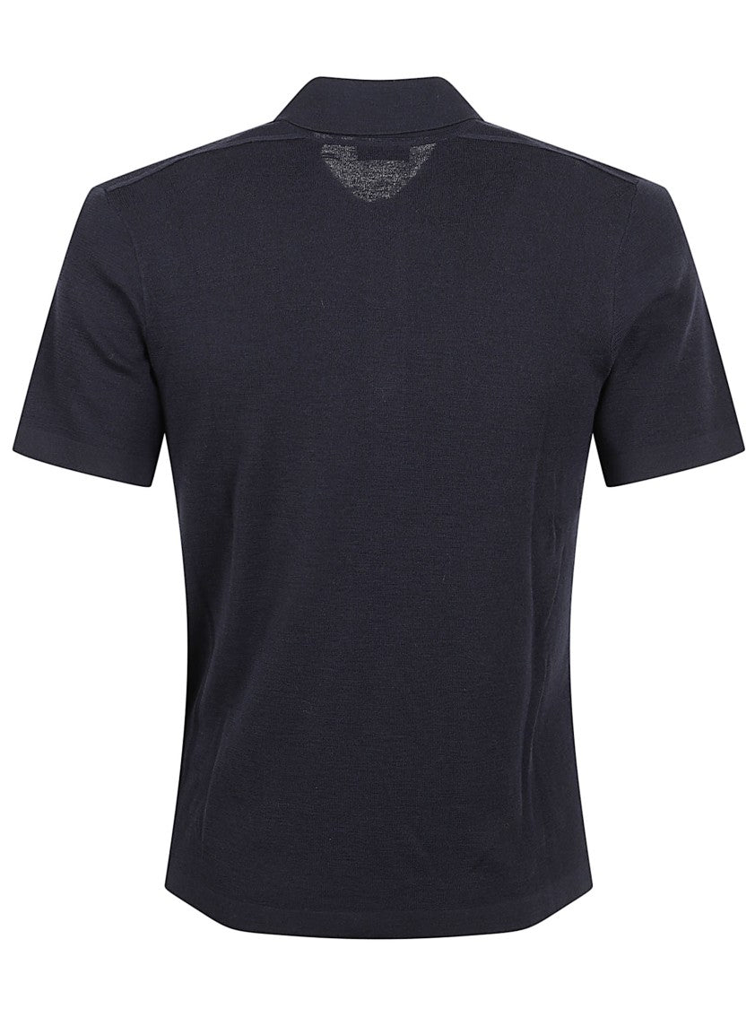 Burberry Short-Sleeved Polo Shirt With Classic Collar